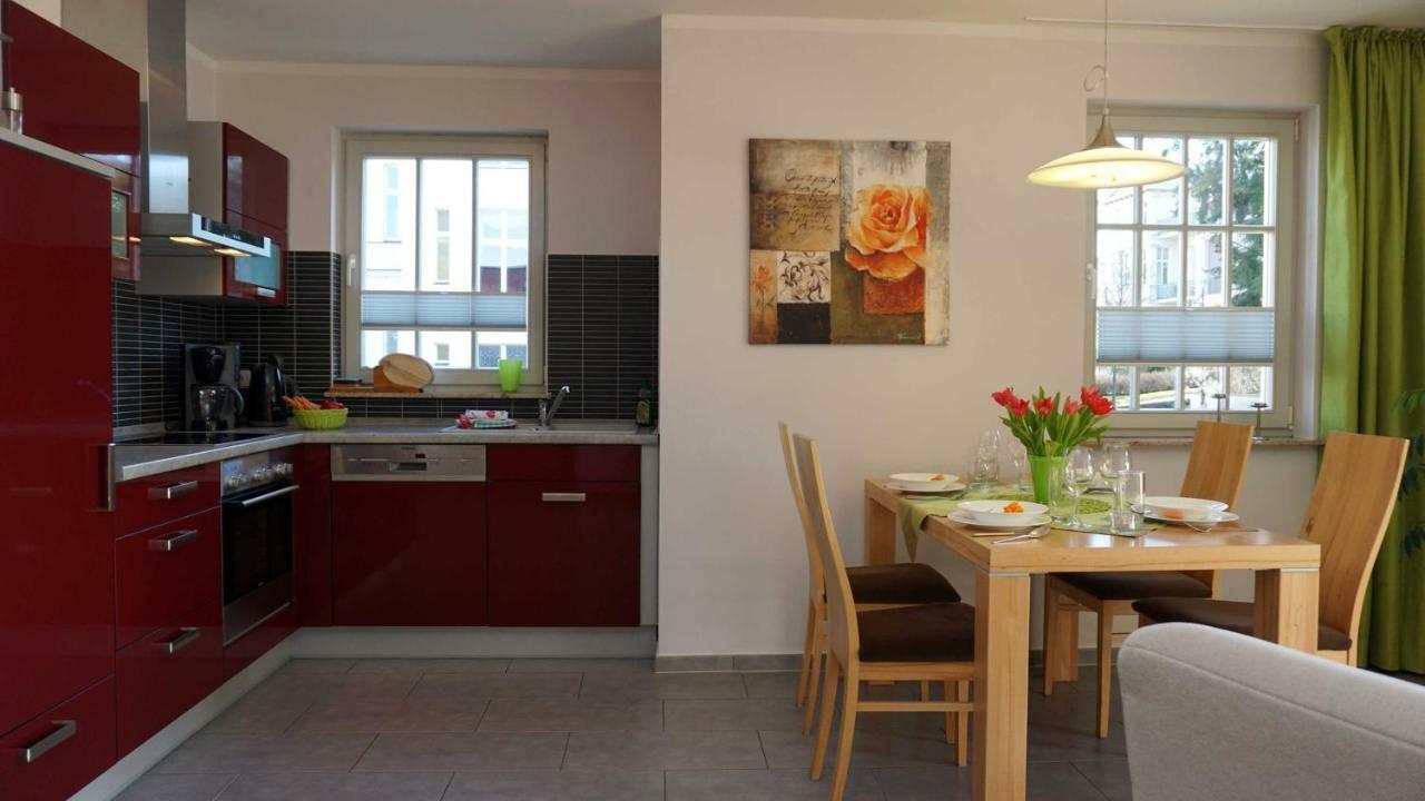 Villa _Duenen vis a_ vis_ _ strand Heringsdorf  Eksteriør billede